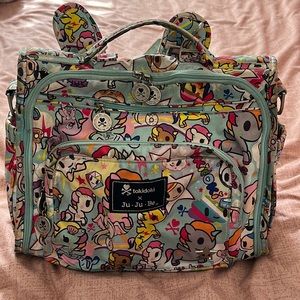 Tokidoki jujube diaper bag backpack with changing pad